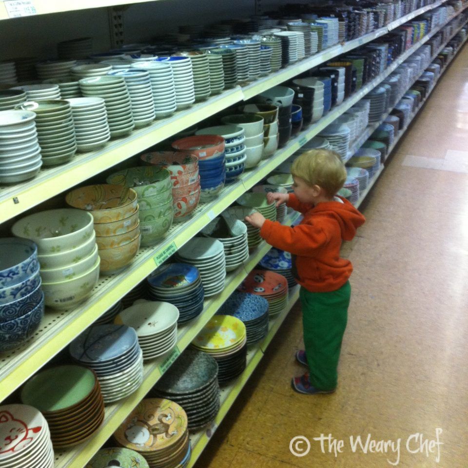 toddler and glassware:  match made in heaven