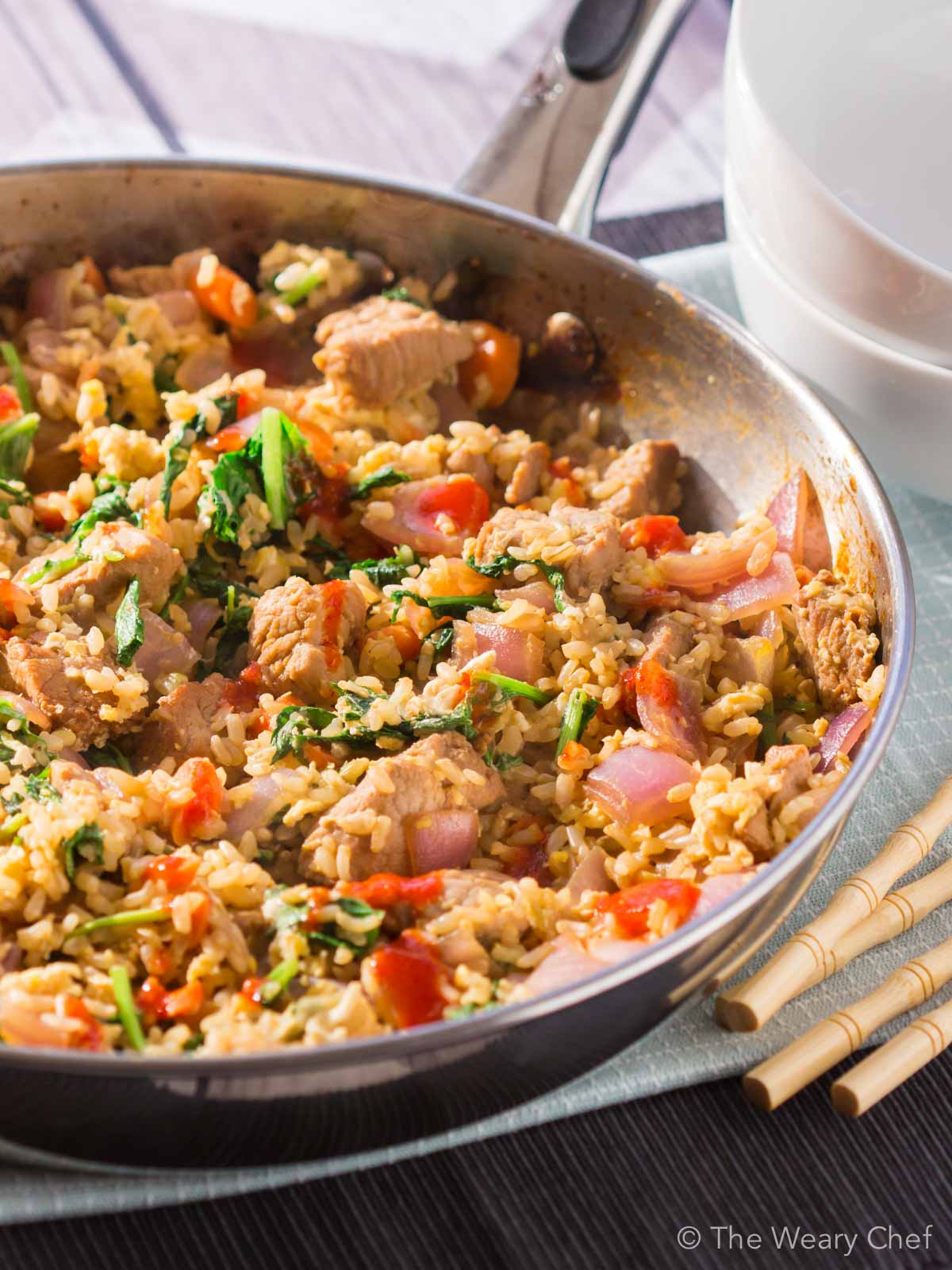 Quick Pork Fried Rice – Dan330