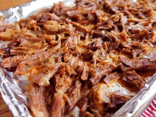 Slow Cooker Carnitas after Baking