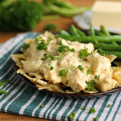 Slow Cooker Chicken Stroganoff - A reader favorite!