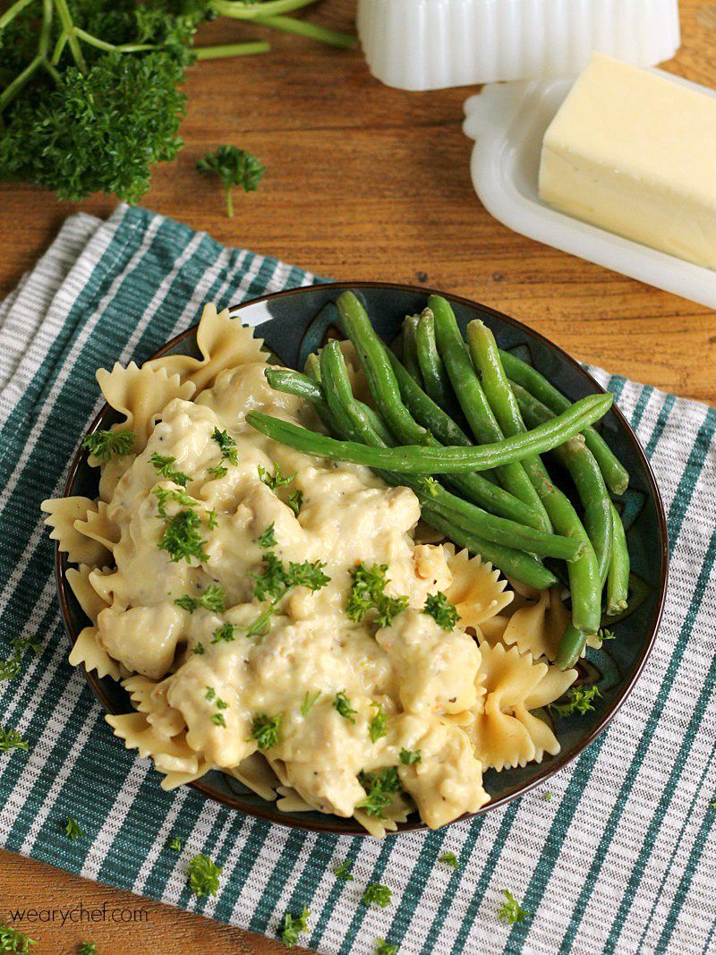 Slow Cooker Chicken Stroganoff - A reader favorite!