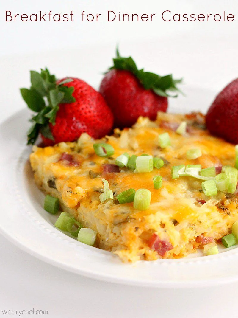 Easy Hashbrown Casserole with Ham