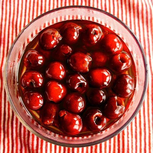 Homemade Maraschino Cherries