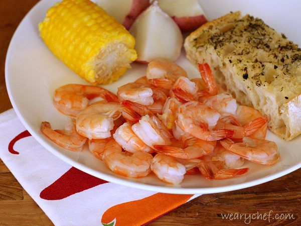 Cajun Shrimp Boil - Just about as easy as boiling water! #shrimp