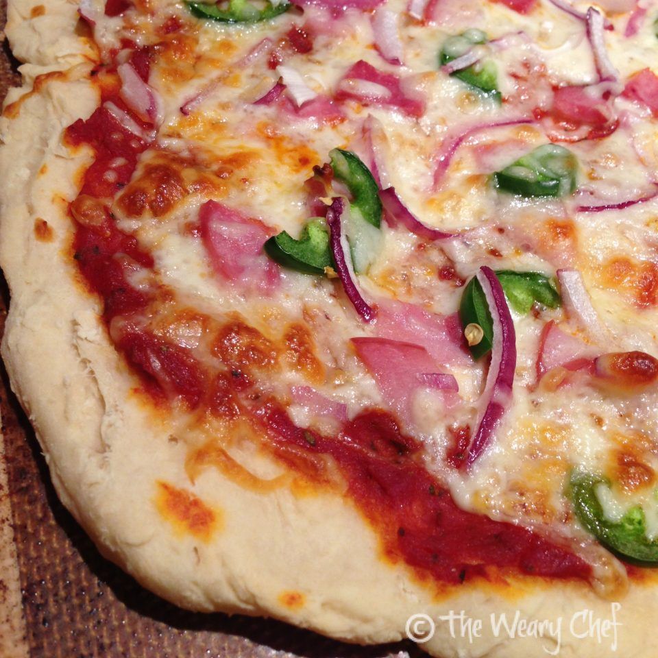 Chewy Yogurt Pizza Crust