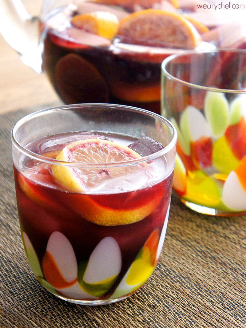 Easy Red Wine Sangria Recipe for a Crowd - Celebrations at Home