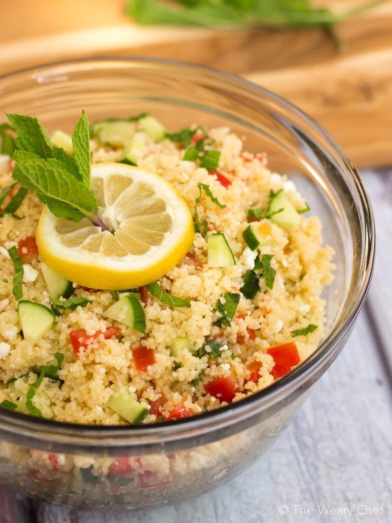 Couscous with Parmesan - The Ultimate Fast and Cheesy Side Dish · Chef Not  Required