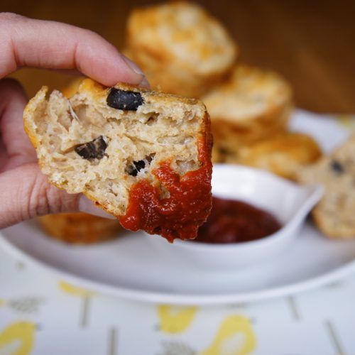 PIzza Muffins are just right for a snack, or serve them with a salad for a full meal!