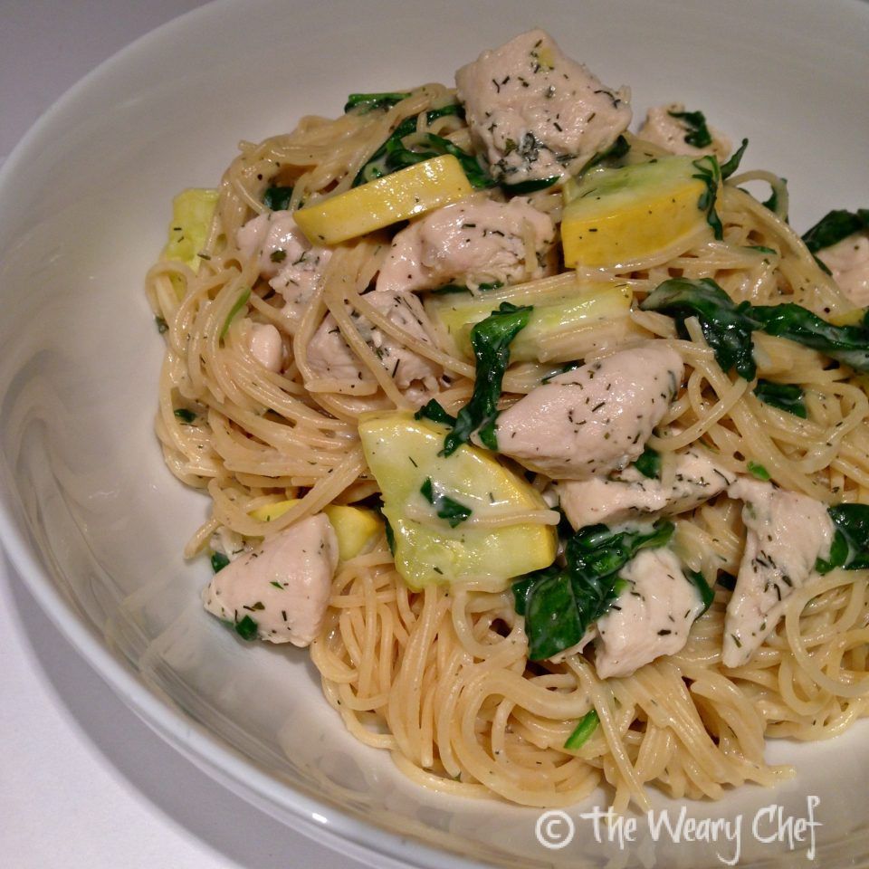 Creamy Ranch Chicken Pasta
