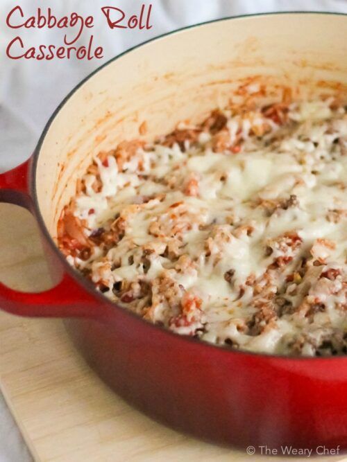 Cabbage Roll Casserole