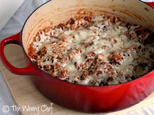 Cabbage Roll Casserole - Delicious, healthy dinner with low and slow OR 30 minute instructions! | The Weary Chef