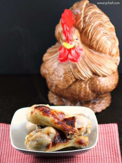 Buttermilk Baked Chicken Drumsticks - An inexpensive, easy, delicious dinner idea!