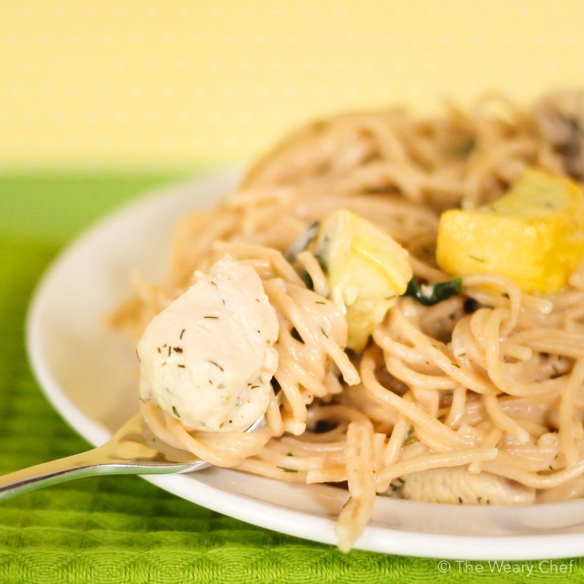 If you love Ranch flavor and chicken alfredo, this recipe is a dream come true!