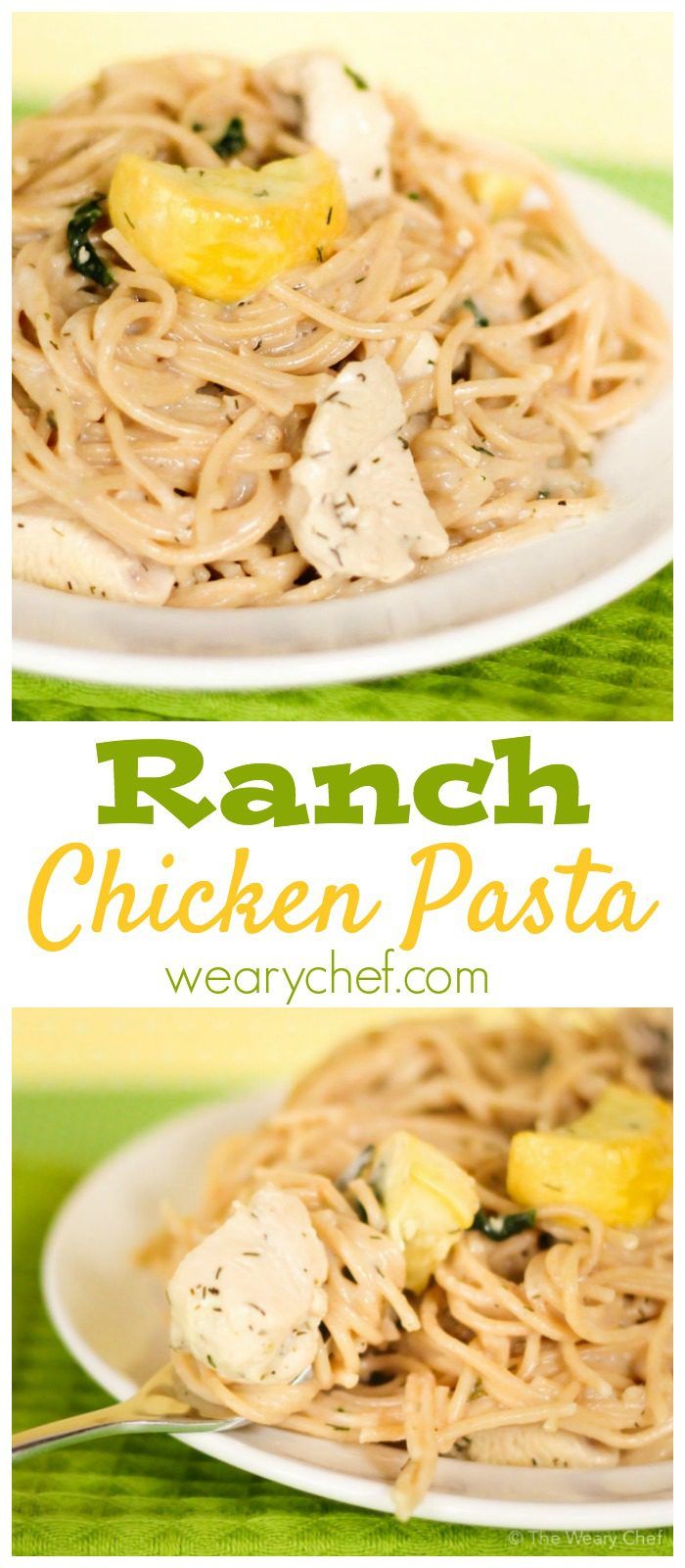 If you love Ranch flavor and chicken alfredo, this recipe is a dream come true!