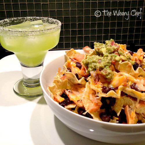 Salmon Nachos by The Weary Chef #salmon #nachos