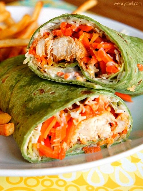 Buffalo Chicken Wraps - Perfect weeknight dinner ready in minutes!