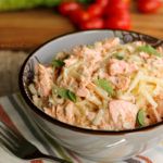 Cajun Salmon Alfredo Cajun Salmon Alfredo