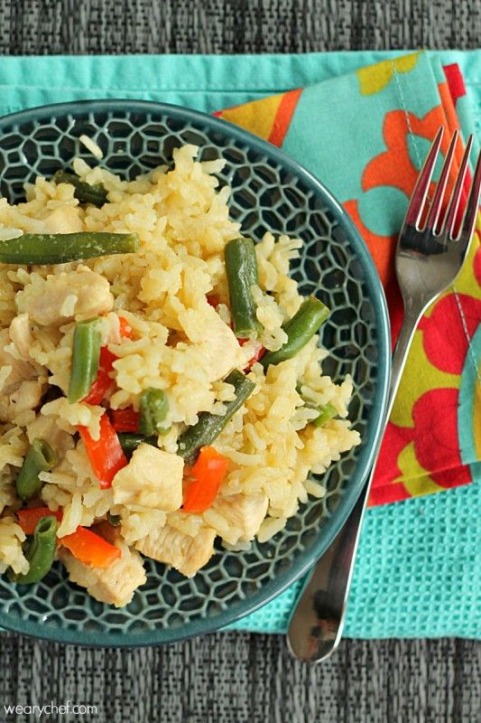 Thai Green Curry Skillet - The curry you love made in one pan in under 40 minutes!