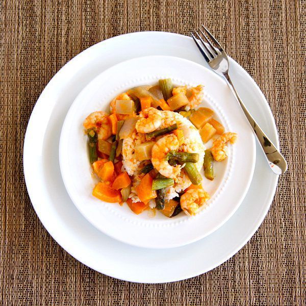 thai kitchen red curry paste shrimp recipe