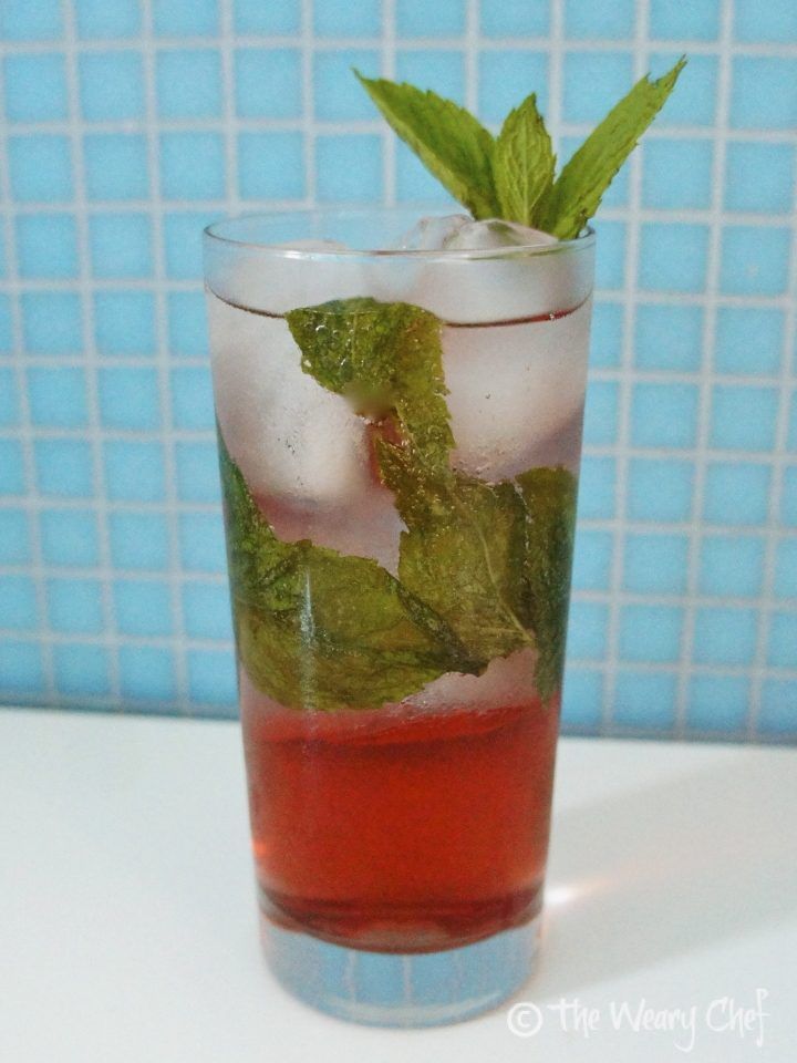 Coconut Pom Mojito - #cocktail #recipe by @wearychef