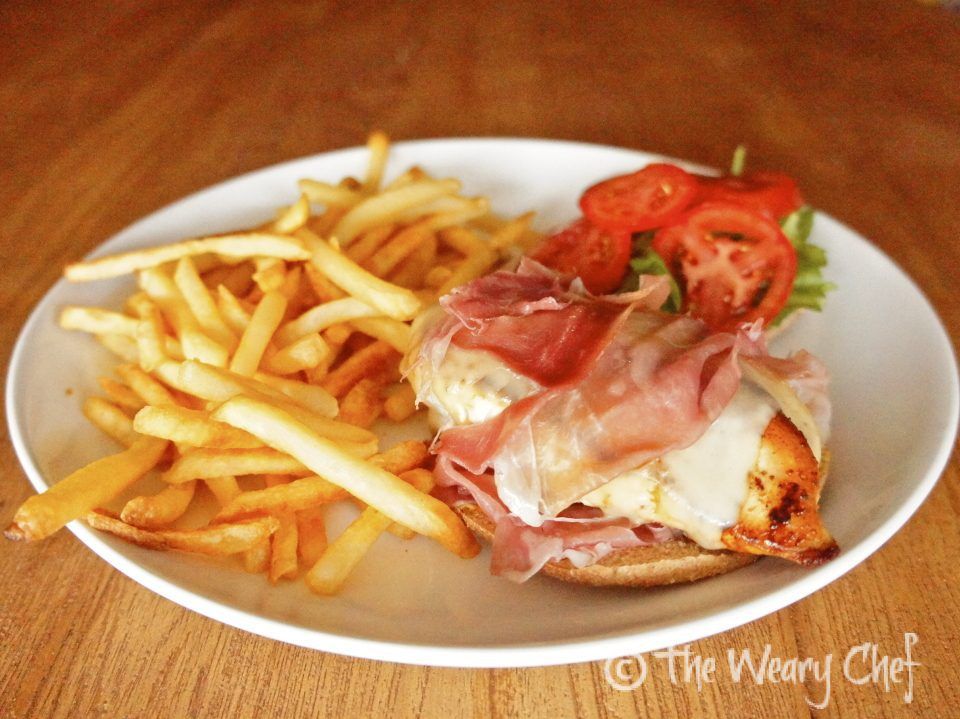 Chicken Sandwiches with Prosciutto and Muenster - wearychef.com