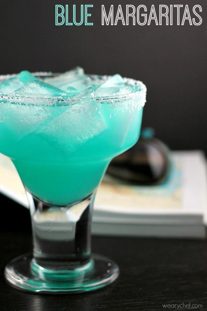 Blue Margarita Recipe - The Weary Chef