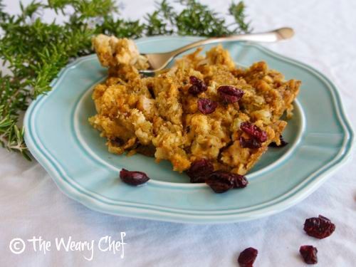 Chicken and Dressing Casserole - Enjoy the taste of #thanksgiving any time with this #casserole #recipe from wearychef.com