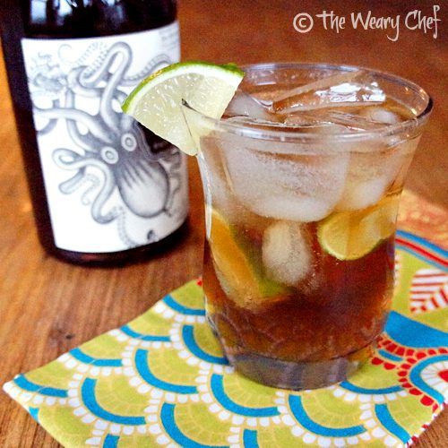 Gray and Cloudy Cocktail: Not your average Dark and Stormy recipe.