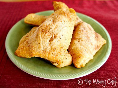 Crescent Roll Turnovers - Very easy recipe for pear turnovers by The Weary Chef