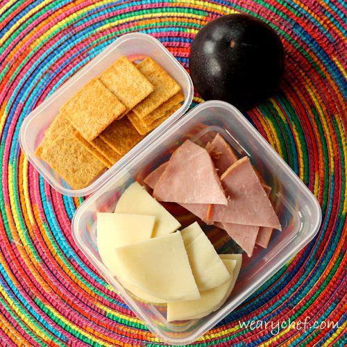 Fun Lunchbox Ideas with Deli Meat and Cheese Slices | The Weary Chef