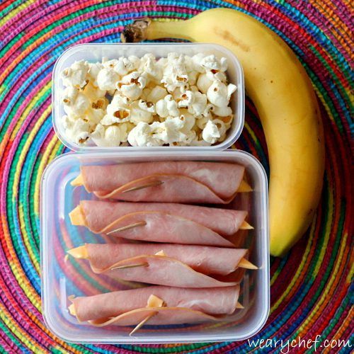 Fun Lunchbox Ideas with Deli Meat and Cheese Slices | The Weary Chef