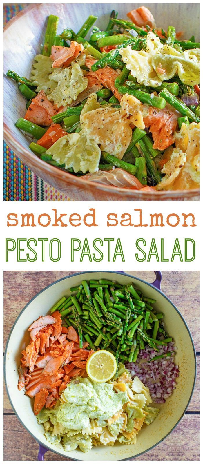 Smoked Salmon Pasta Salad With Asparagus The Weary Chef