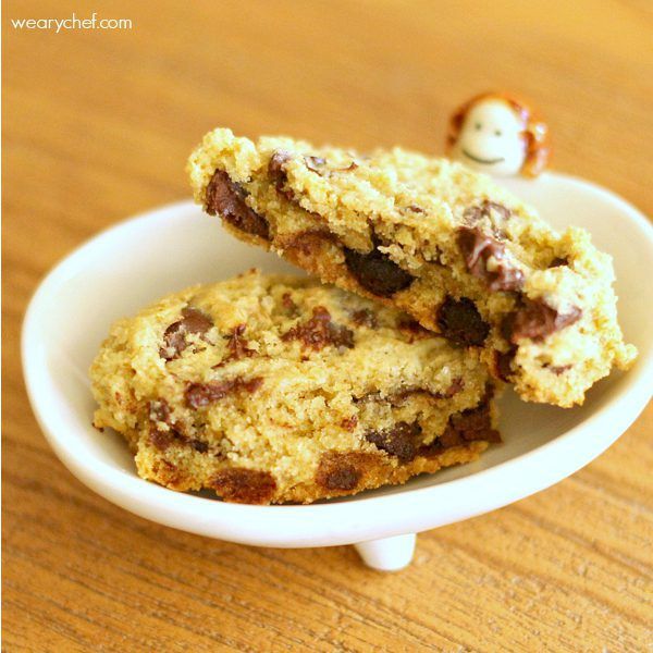 Avocado Chocolate Chip Cookies