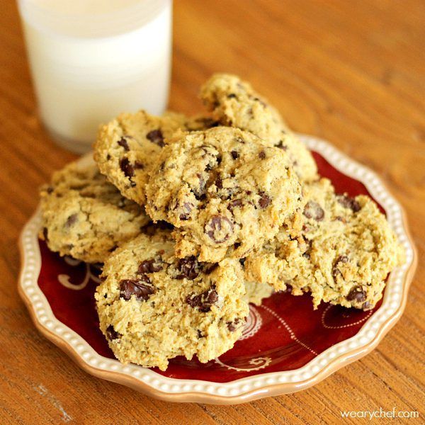 Avocado Chocolate Chip Cookies