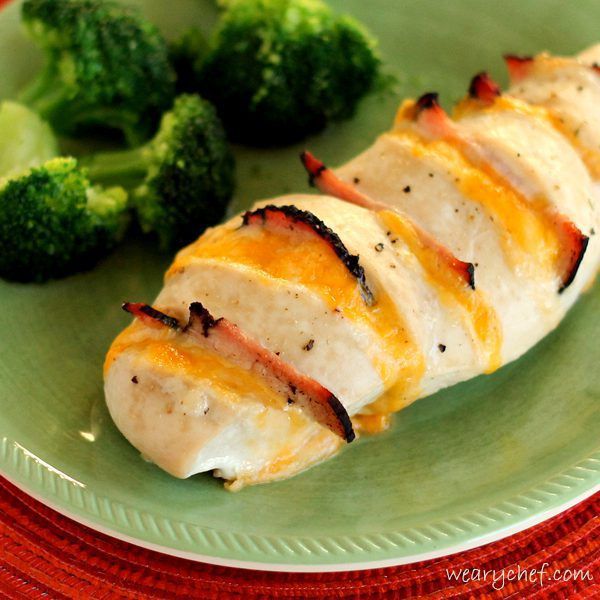 Cheesy Hasselback Chicken