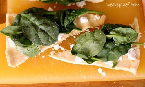 Salmon Crescent Rollups with Spinach and Feta | The Weary Chef