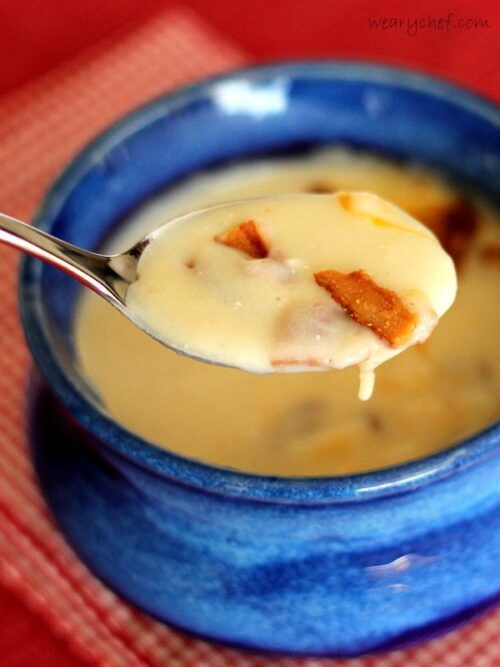 Easy Potato Soup with Sneaky Cauliflower!