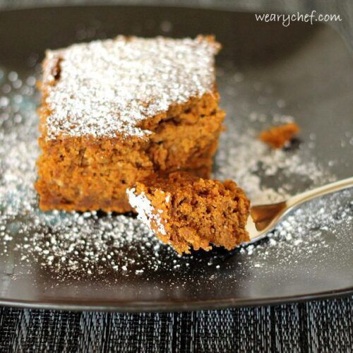 3-Ingredient Spiced Rum Pumpkin Dump Cake