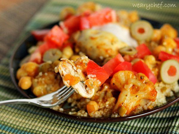 Amazing Crock Pot Moroccan Chicken #CampbellsSkilledSaucers