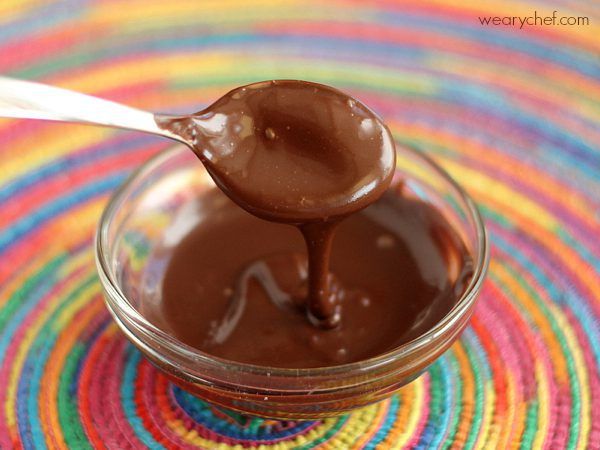 Melted chocolate spread #SpreadPossibilities #HersheysHeroes