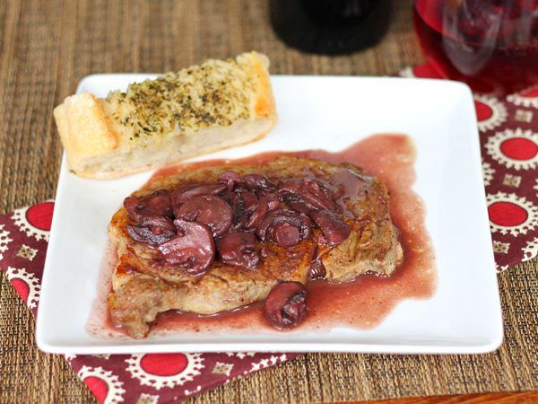 Simple Wine Sauce for Steak