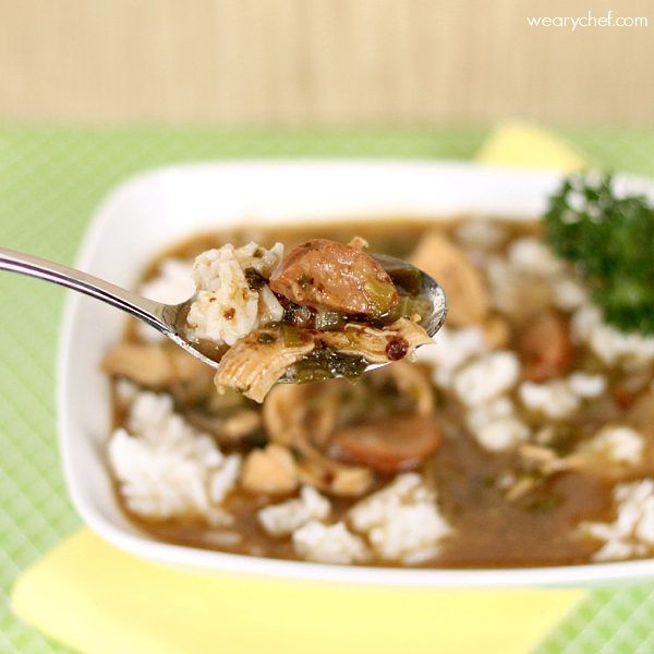 Chicken Sausage Gumbo Soup - The Whole Cook