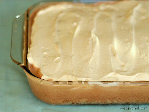 Mocha Poke Cake