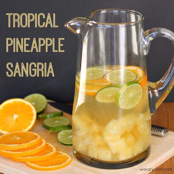 Tropical Pineapple Sangria