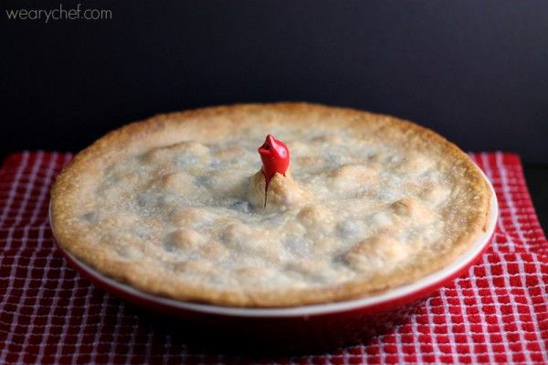 Easy Blueberry Pie and How to Use a Pie Bird