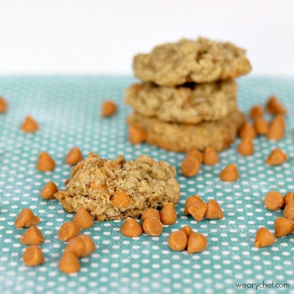 Butterscotch Oatmeal Cookies Butterscotch Oatmeal Cookies