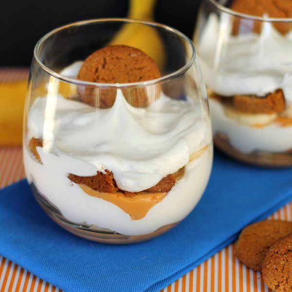 Butterscotch Banana Pudding Parfaits