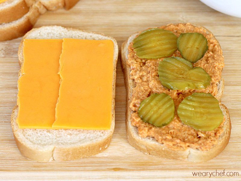 Spicy Tuna Melts: Make these tasty sandwiches in your waffle iron, panin press, or skillet! #sandwich #HiddenValleyIt