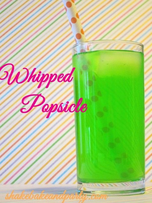 Whipped Popsicle | Shake Bake and Party