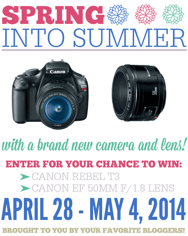 Spring into Summer DSLR Camera Giveaway | The Weary Chef